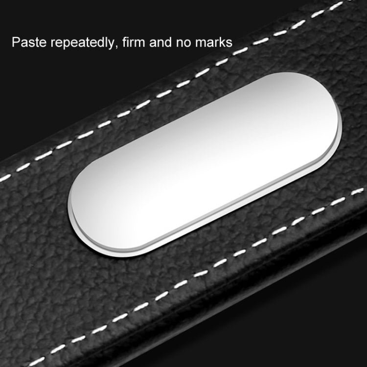 Car Front Windshield Temporary Parking Number Plate Interior Decoration(Black)