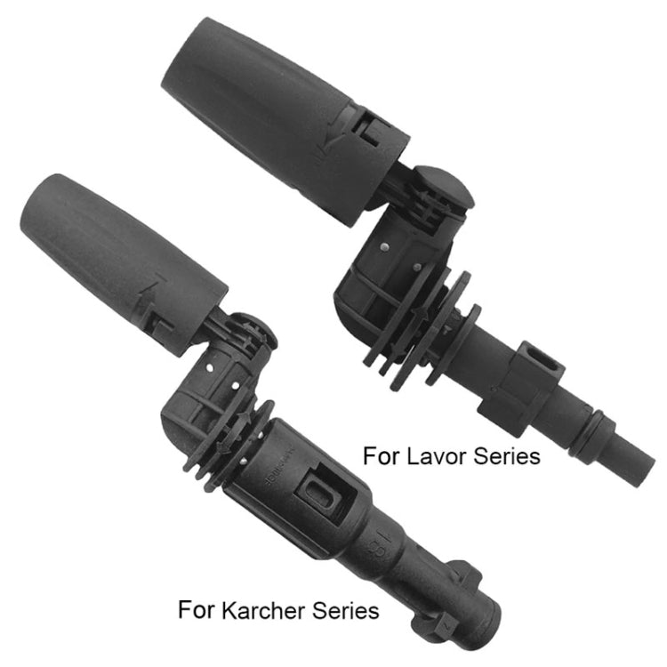 For Lavar Multifunctional Car Wash High Pressure Spray Nozzle 360 Degree Universal Rotary Adjustable