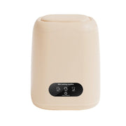 Small Household Portable Underwear Washing Machine, Size: EU Plug(Milk Yellow)