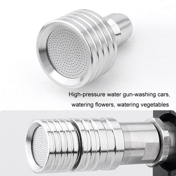 High-pressure Car Wash 1/4 Fast Insert Water Lance Stainless Steel Sprinkler Anti-splash, Specification: 0.3mm Hole