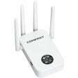COMFAST 762AC 1200Mbps WiFi Signal Booster Dual Band WiFi Repeater with OLED Display Screen - free shipping - PMC TechLife - Order now!
