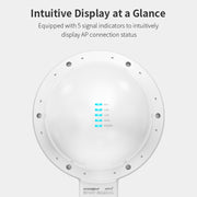 COMFAST WA933 Wi-Fi6  3000Mbps Outdoor Access Point Dual Band Water-resistant Wireless Router Support VLAN(US Plug)