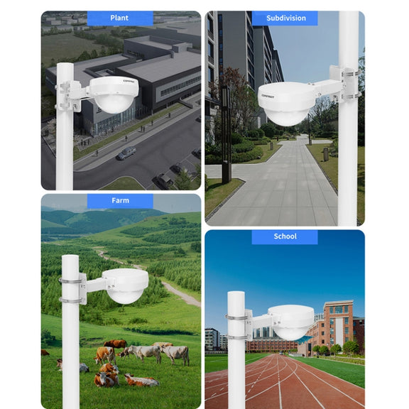 COMFAST WA933 Wi-Fi6  3000Mbps Outdoor Access Point Dual Band Water-resistant Wireless Router Support VLAN(US Plug)