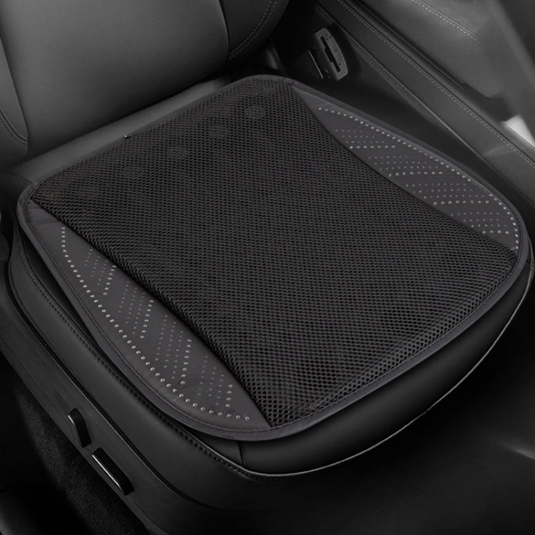 Car USB Summer Cool Ventilated Breathable Seat Cushion(Black 8 Sets Fan)