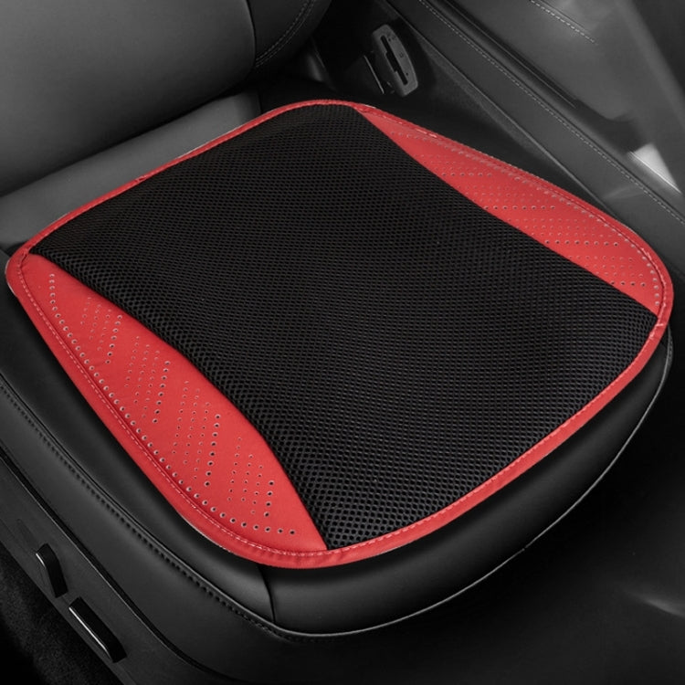 Car USB Summer Cool Ventilated Breathable Seat Cushion(Red 8 Sets Fan)
