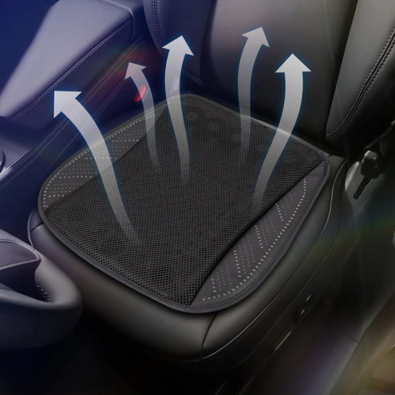Car USB Summer Cool Ventilated Breathable Seat Cushion(Black 8 Sets Fan)