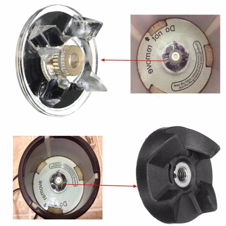 For Magic Bullet 250W Blender Juicer 2pcs Base Gear Blade Gear Replacement Part, Spec: Glue Wheel