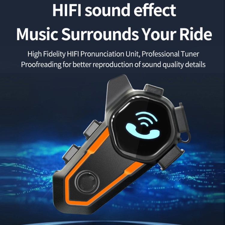 Motorcycle Noise Reduction Water-resistant Helmet Cycling Bluetooth Headphones
