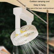Portable Retractable USB Home Desktop Fan Large Wind Power Outdoor Ceiling Fan, Model: Charging Model