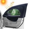 Car Sun Protection Anti-mosquito Window Zipper Sunshade(Front Window (Main+Auxiliary)) - Window Foils & Solar Protection by PMC TechLife | Online Shopping South Africa | PMC TechLife | Buy Now Pay Later Mobicred