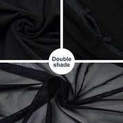 Car Sun Protection Anti-mosquito Window Zipper Sunshade(Rear Window (Left+Right))