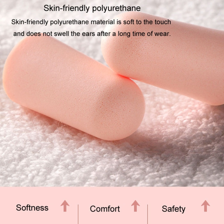 24pcs /Box Memory Foam Earplugs Student Dormitory Sleeping Noise Reduction Soundproof Earplugs(Mixed Colors)