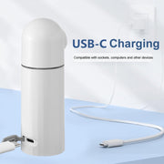 Female Handheld Mini External Vaginal Wash Maternity Portable Electrical Feminine Cleanser, Model: No Light