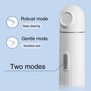 Female Handheld Mini External Vaginal Wash Maternity Portable Electrical Feminine Cleanser, Model: Lightless Model+Bottle