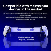 D9 Wireless Phone Stretching Game Controller For Switch / PS3 / PS4(Black)
