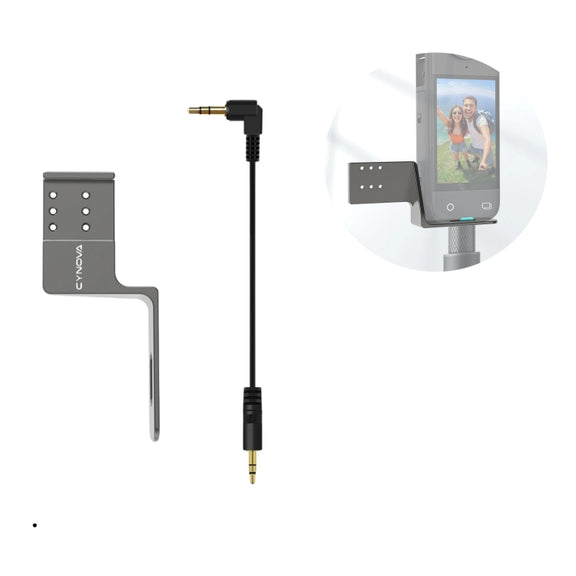 For Insta360 X4 / X3 / One X2 CYNOVA Cold Shoe Expansion RODE Wireless GO Microphone