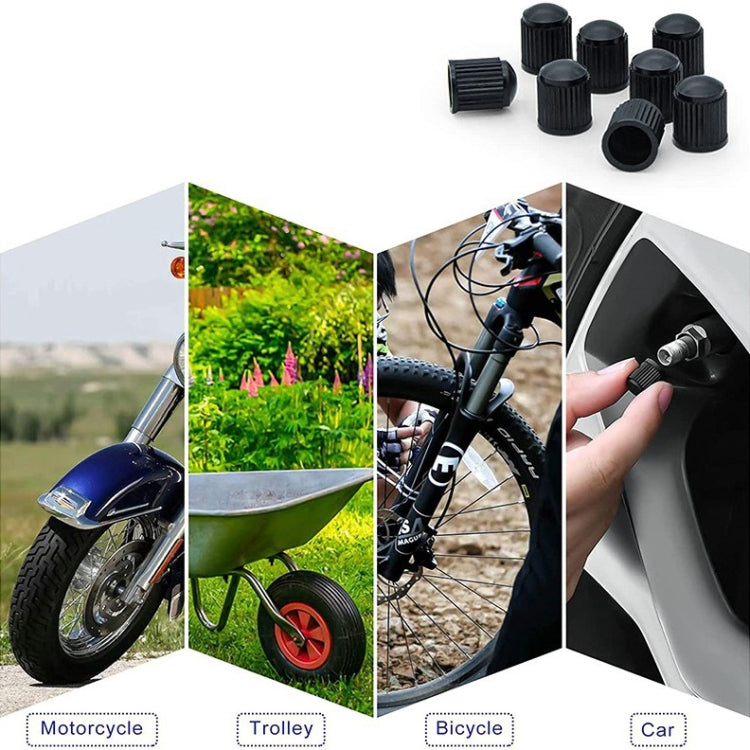 30pcs Car Bicycle Plastic Tire Valve Cap(0.95x1.25cm)