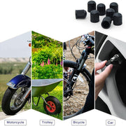 30pcs Car Bicycle Plastic Tire Valve Cap(0.95x1.25cm)