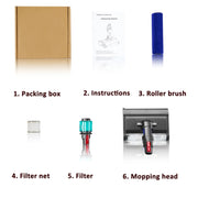 For Dyson V7 V8 V10 V11 V15 Vacuum Cleaner Wet Dry Mopping Head