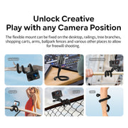 aMagisn AM10 Flexible Stand Octopus Sports Camera Cycling Vlog Accessories