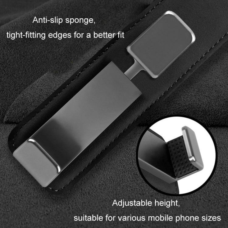 Car Multifunctional Hidden Hook Seat Back Storage Hook(Black)