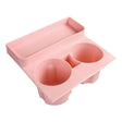 For Tesla Model3/Y Central Water Cup Limiter Silicone Coaster(Pink) - Car Drink Holders by PMC TechLife | Online Shopping South Africa | PMC TechLife | Buy Now Pay Later Mobicred