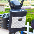 Electric Bike Riding Hanging Bag Large Capacity Waterproof Bicycle Front Hanging Bag(Grey) - Bicycle Bags by PMC TechLife | Online Shopping South Africa | PMC TechLife | Buy Now Pay Later Mobicred
