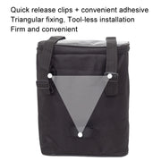 Electric Bike Riding Hanging Bag Large Capacity Water-resistant Bicycle Front Hanging Bag(Pink)
