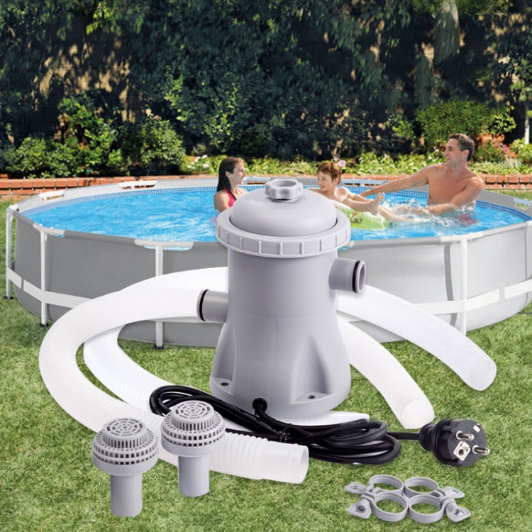 JY-051 110V-240V 330 Gallon Swimming Pool Filter Pump Pool Circulating Cleaner, Spec: EU Plug