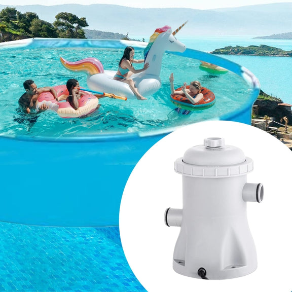 JY-051 110V-240V 330 Gallon Swimming Pool Filter Pump Pool Circulating Cleaner, Spec: UK Plug
