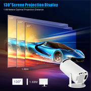 HY300 PRO Smart Projector Android 11.0 System 120 Lumen Portable Projector(AU Plug)