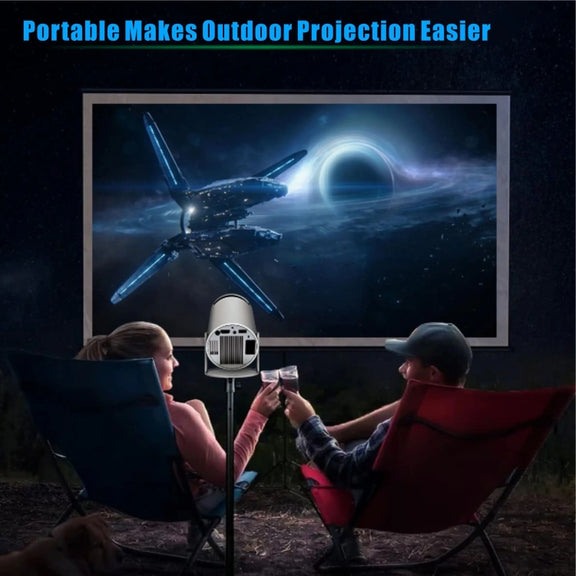 HY300 PRO Smart Projector Android 11.0 System 120 Lumen Portable Projector(AU Plug)