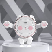 ICARER FAMILY AK-01 Car Air Outlet Cartoon Phone Holder Car Navigation Gravity Support Frame(White)