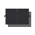 Car Magnetic Summer Sun Protection Insulating Privacy Curtain, Specification: Rear Window Square - Window Foils & Solar Protection by PMC TechLife | Online Shopping South Africa | PMC TechLife | Buy Now Pay Later Mobicred