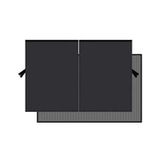 Car Magnetic Summer Sun Protection Insulating Privacy Curtain, Specification: Rear Window Square