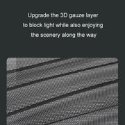 Car Magnetic Summer Sun Protection Insulating Privacy Curtain, Specification: Rear Window Square