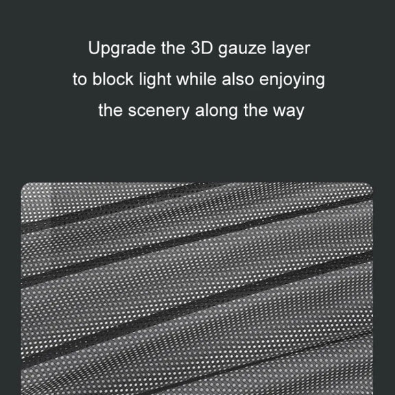 Car Magnetic Summer Sun Protection Insulating Privacy Curtain, Specification: Rear Window Square