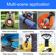 Weighted Storage Packing Tape Portable Hose Organization Tying Strap, Specification: S