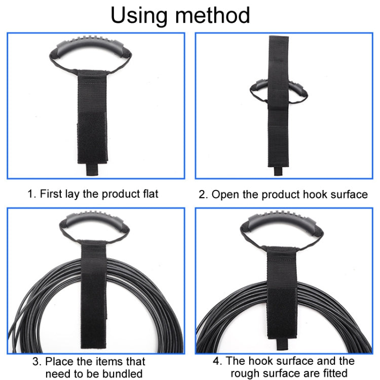 Weighted Storage Packing Tape Portable Hose Organization Tying Strap, Specification: S