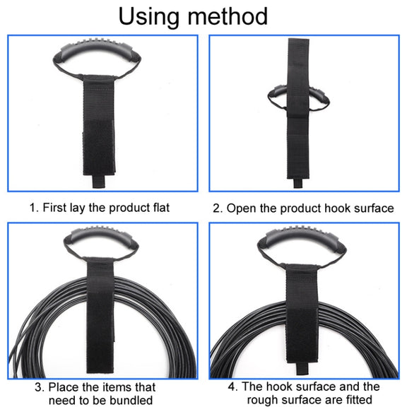 Weighted Storage Packing Tape Portable Hose Organization Tying Strap, Specification: M