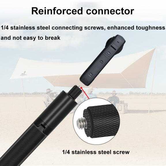 1.22m For Insta360 One X Retractable Integrated Camera Panoramic Invisible Selfie Stick Tripod(YZ712)