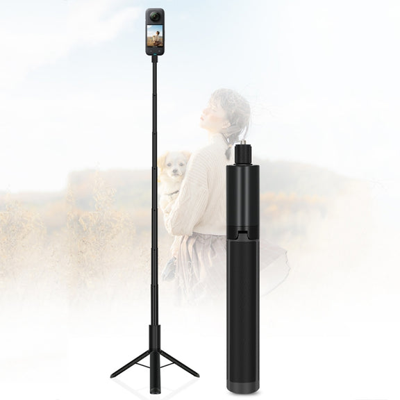 1.22m For Insta360 One X Retractable Integrated Camera Panoramic Invisible Selfie Stick Tripod(YZ712)