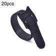 20pcs Nylon Fixed Packing Tying Strap Data Cable Storage Bundle, Model: 12 x 150mm Black - Cable Organizer by PMC TechLife | Online Shopping South Africa | PMC TechLife | Buy Now Pay Later Mobicred
