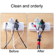 20pcs Nylon Fixed Packing Tying Strap Data Cable Storage Bundle, Model: 12 x 150mm Black