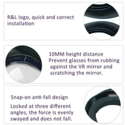 For Meta Quest 3 VR Glasses Lens Protector Frame to Prevent Your Glasses from Scratching VR Lenses