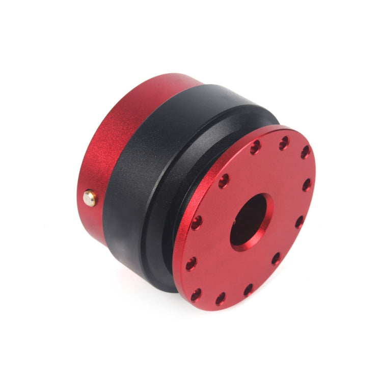 Steering Wheel With Locking Quick Release Booster Pad(Red)