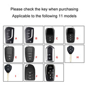 For Toyota Car Key Cover Multifunctional Keychain Anti-lost Number Plate, Style: B