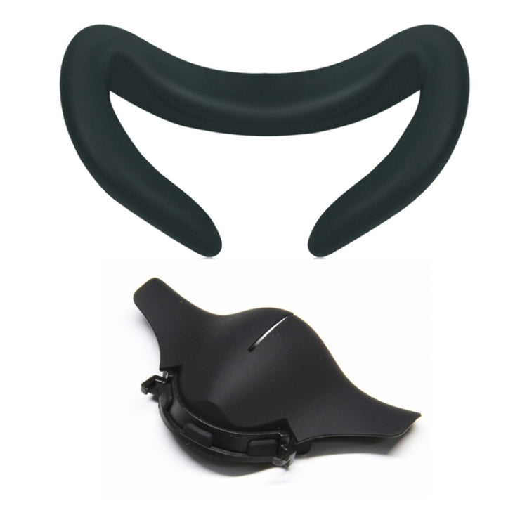 For Meta Quest 3 VR Blackout Nose Pad Mask Face Pad Cover, Spec: 2pcs /Set