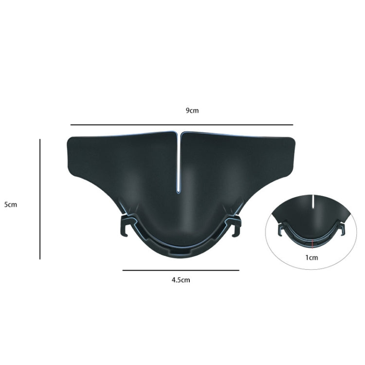 For Meta Quest 3 VR Blackout Nose Pad Mask Face Pad Cover, Spec: 4pcs /Set