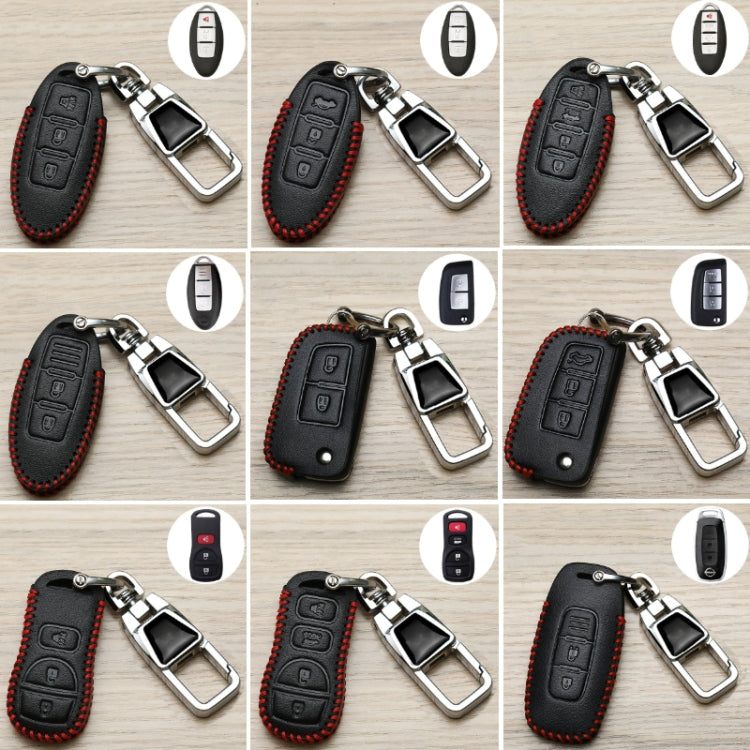 For Nissan Car Key Cover Keychain Anti-lost Number Plate, Style: E